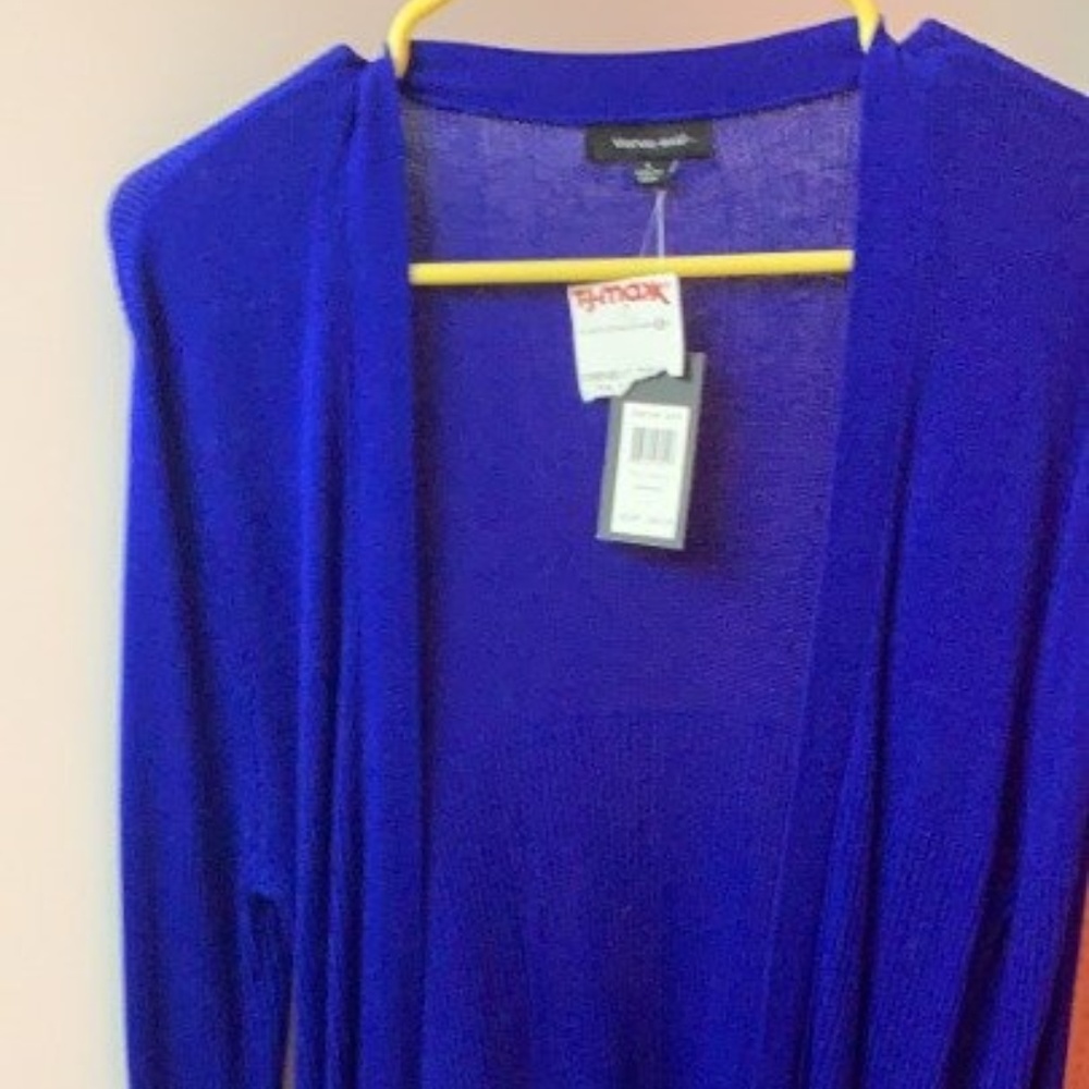 New-Royal Blue Long Light Sweater